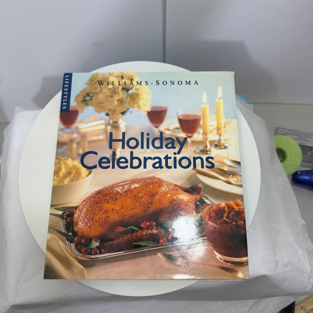 Williams-Sonoma Holiday Celebrations Cookbook Lifestyles Marie Simmons 1998 Hard